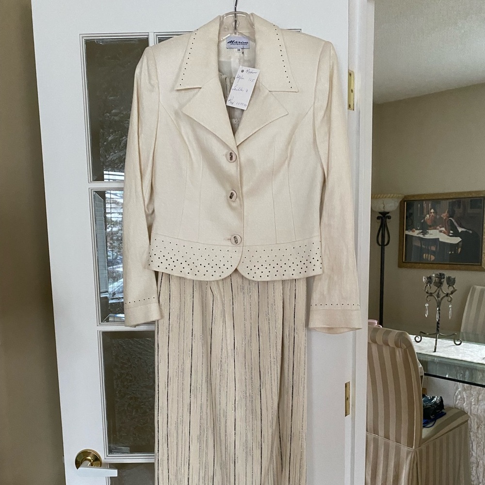 2 piece dress and jacket